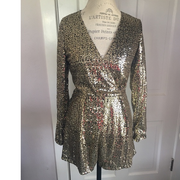 Karlie Other - Karlie Gold Sequin Jumper